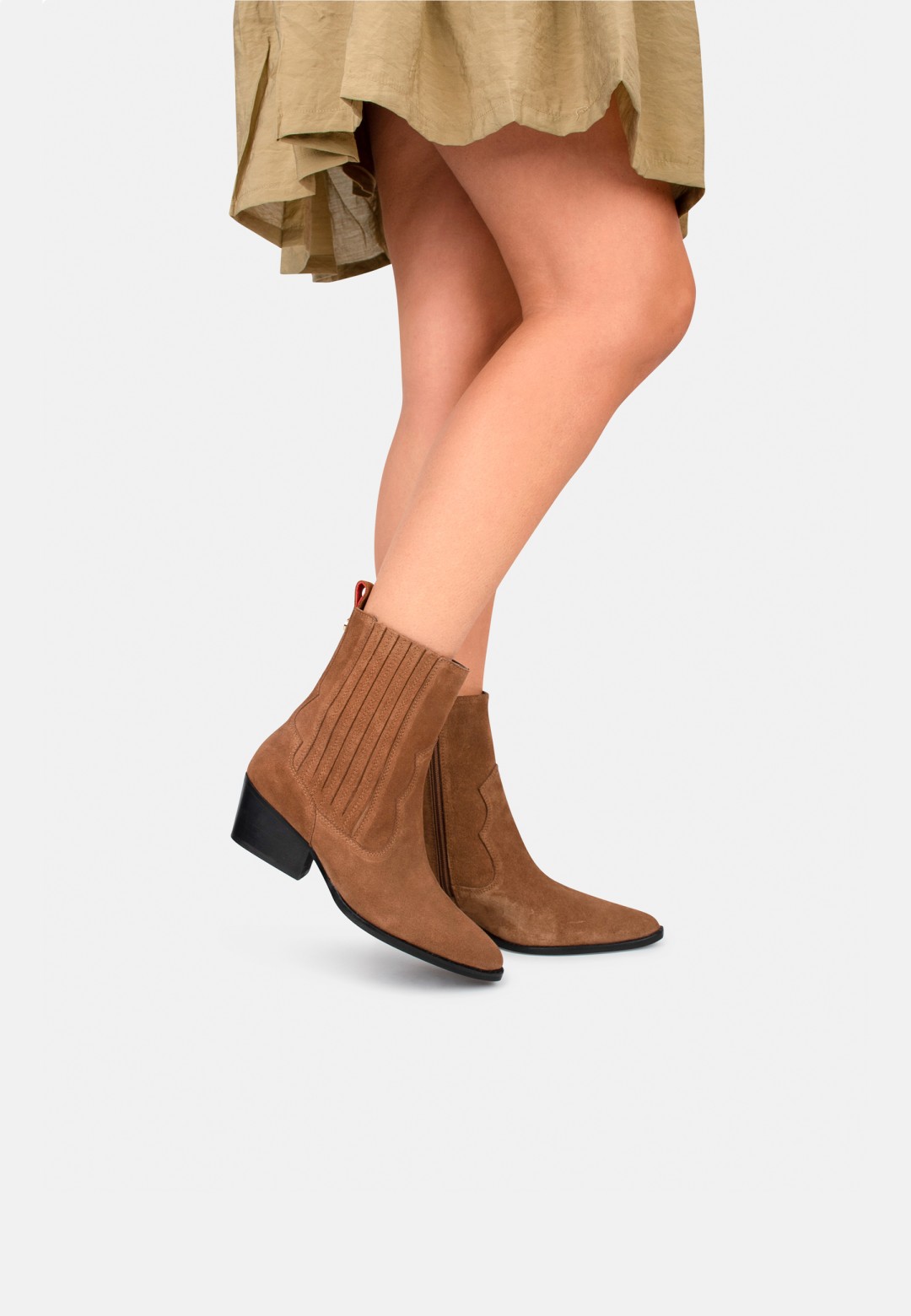 HABOOB Damen Claire Western Stiefeletten | Der offizielle POELMAN Webshop