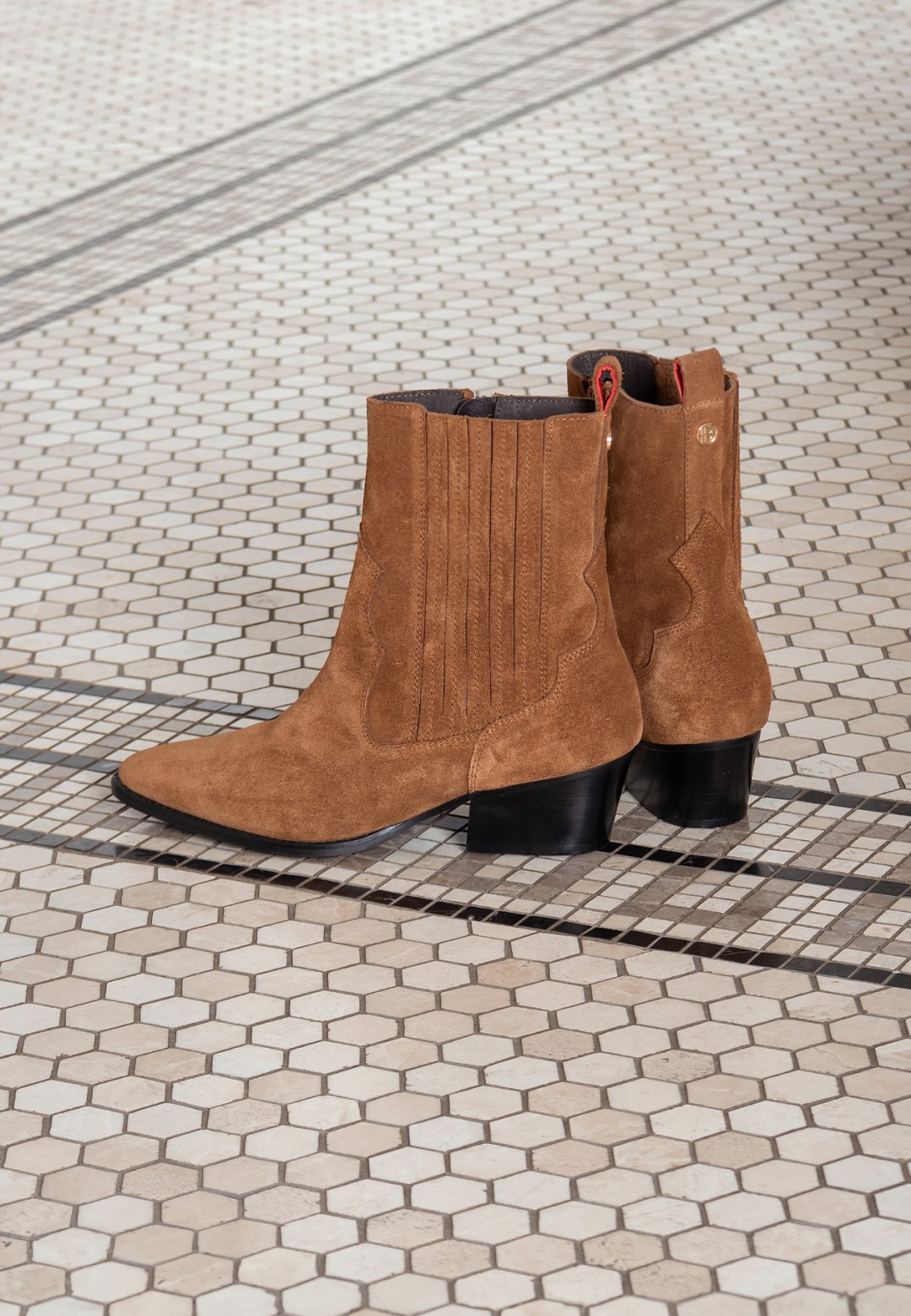 HABOOB Damen Claire Western Stiefeletten | Der offizielle POELMAN Webshop