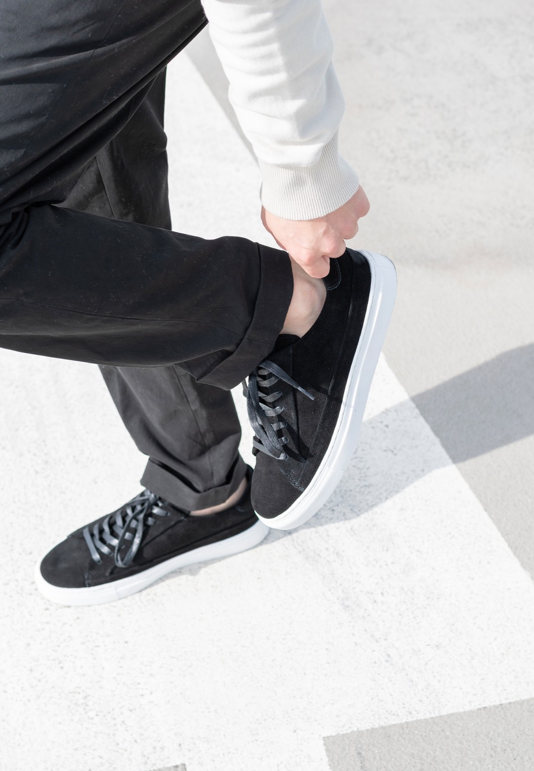 PS Poelman Men's Nero Sneakers | The Official POELMAN Webshop