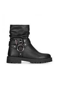 PS Poelman Dames Lein Bikerboot | De Officiële POELMAN Webshop