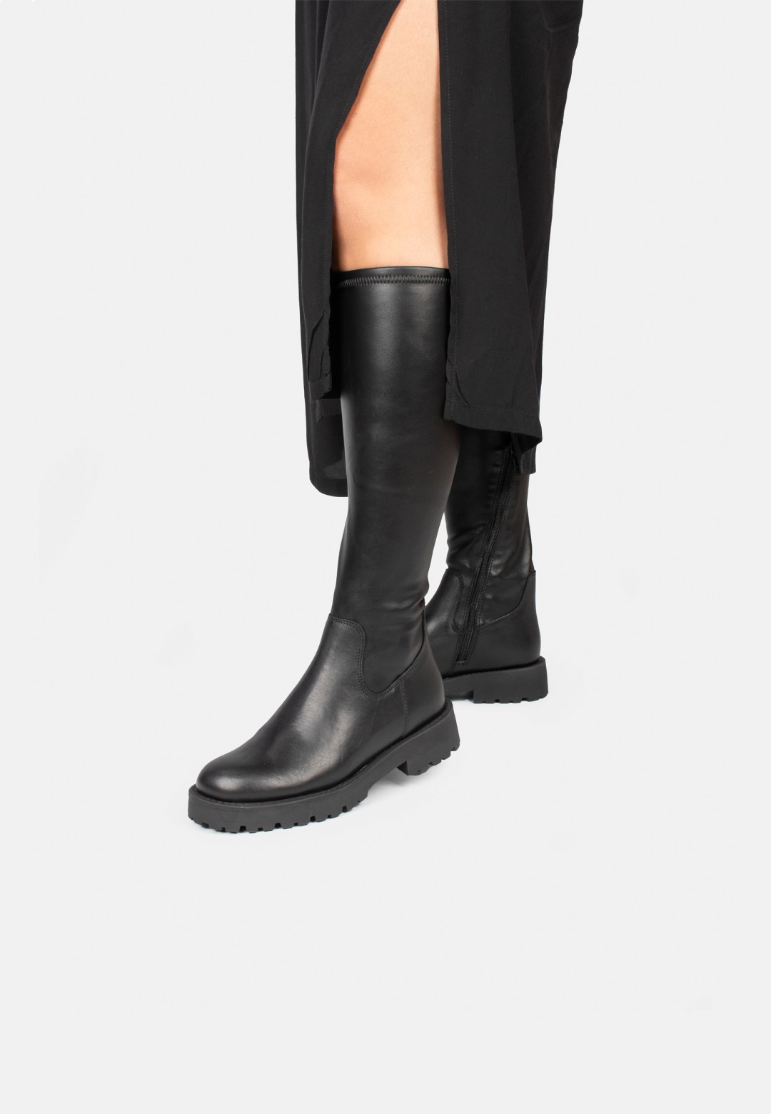 PS Poelman Damen Lein Stretch Stiefel | Der offizielle POELMAN Webshop