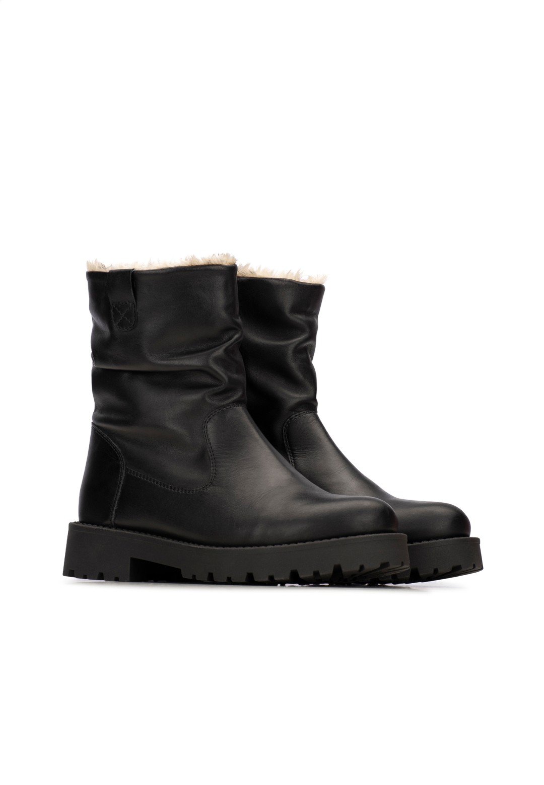 PS Poelman Damen Lein Stiefel | Der offizielle POELMAN Webshop