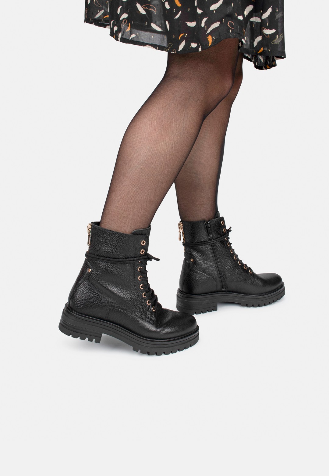 PS Poelman Women MONK Lace-up Boots | The Official POELMAN Webshop