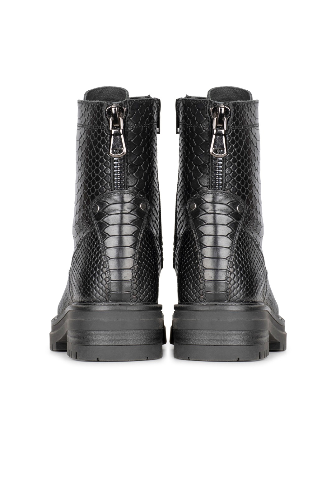 PS Poelman Women MONK Lace-up Boots | The Official POELMAN Webshop