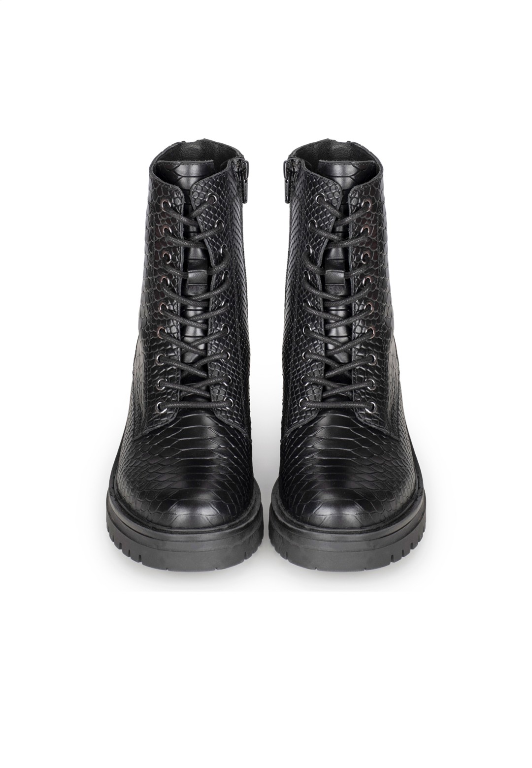 PS Poelman Women MONK Lace-up Boots | The Official POELMAN Webshop