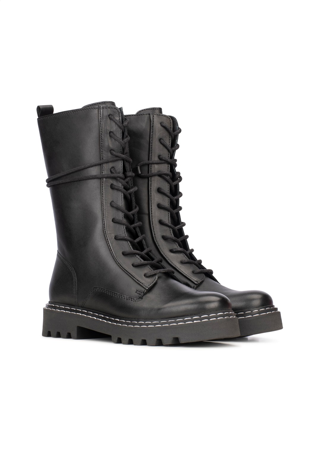 PS Poelman Womens SATURNO Lace-up Boots | The Official POELMAN Webshop