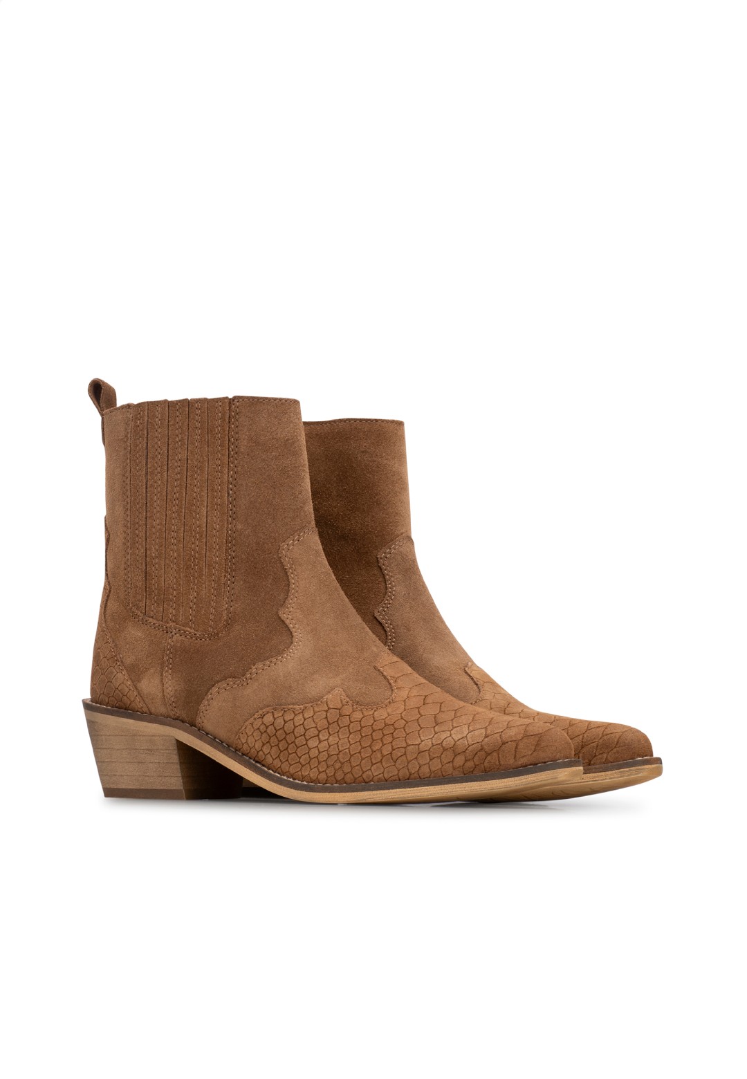 PS Poelman Ladies Tartor Ankle Boots | The Official POELMAN Webshop