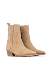 HABOOB Claire Western Ankle Boots | The Official POELMAN Webshop