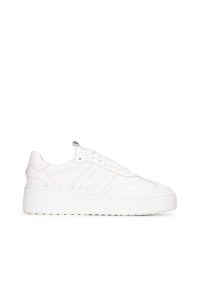 Witte Leren Sneakers voor Dames