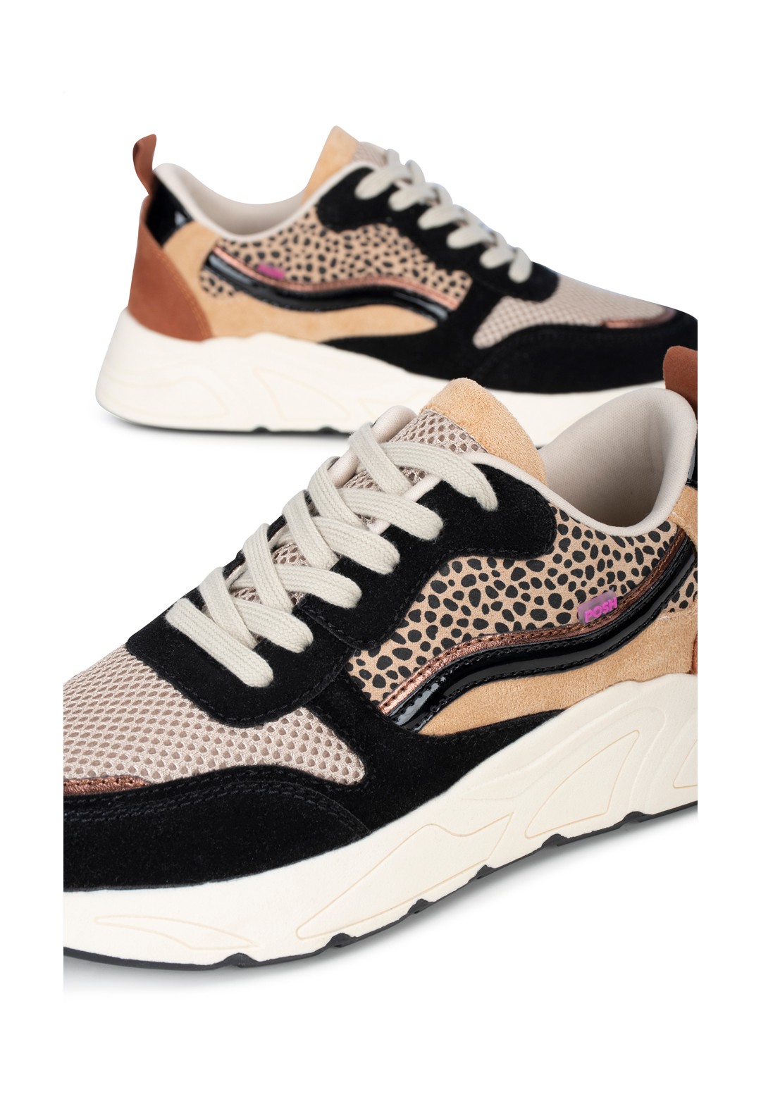 POSH by Poelman Dames CHARLIE Sneakers | De officiële POELMAN Webshop