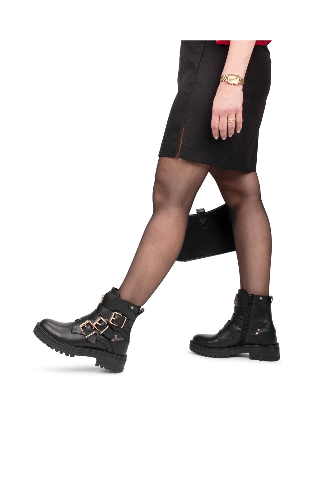 PS Poelman Women MONK Ankle Boots | The Official POELMAN Webshop