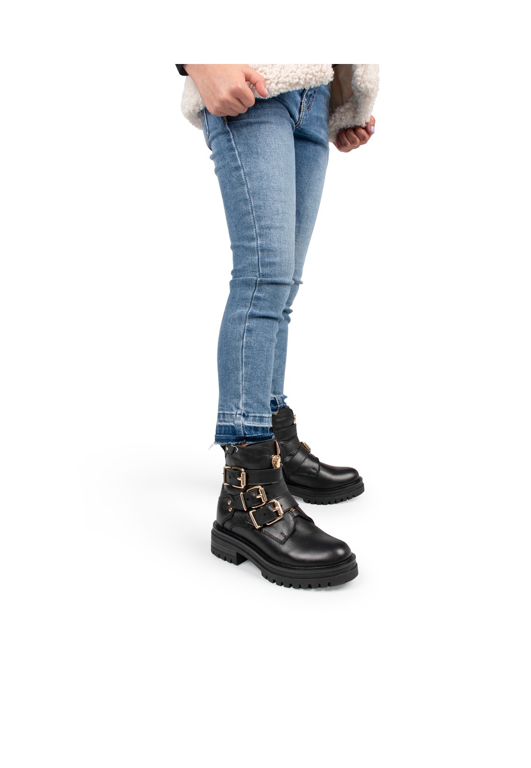 PS Poelman Girls MONK Ankle Boots | The Official POELMAN Webshop