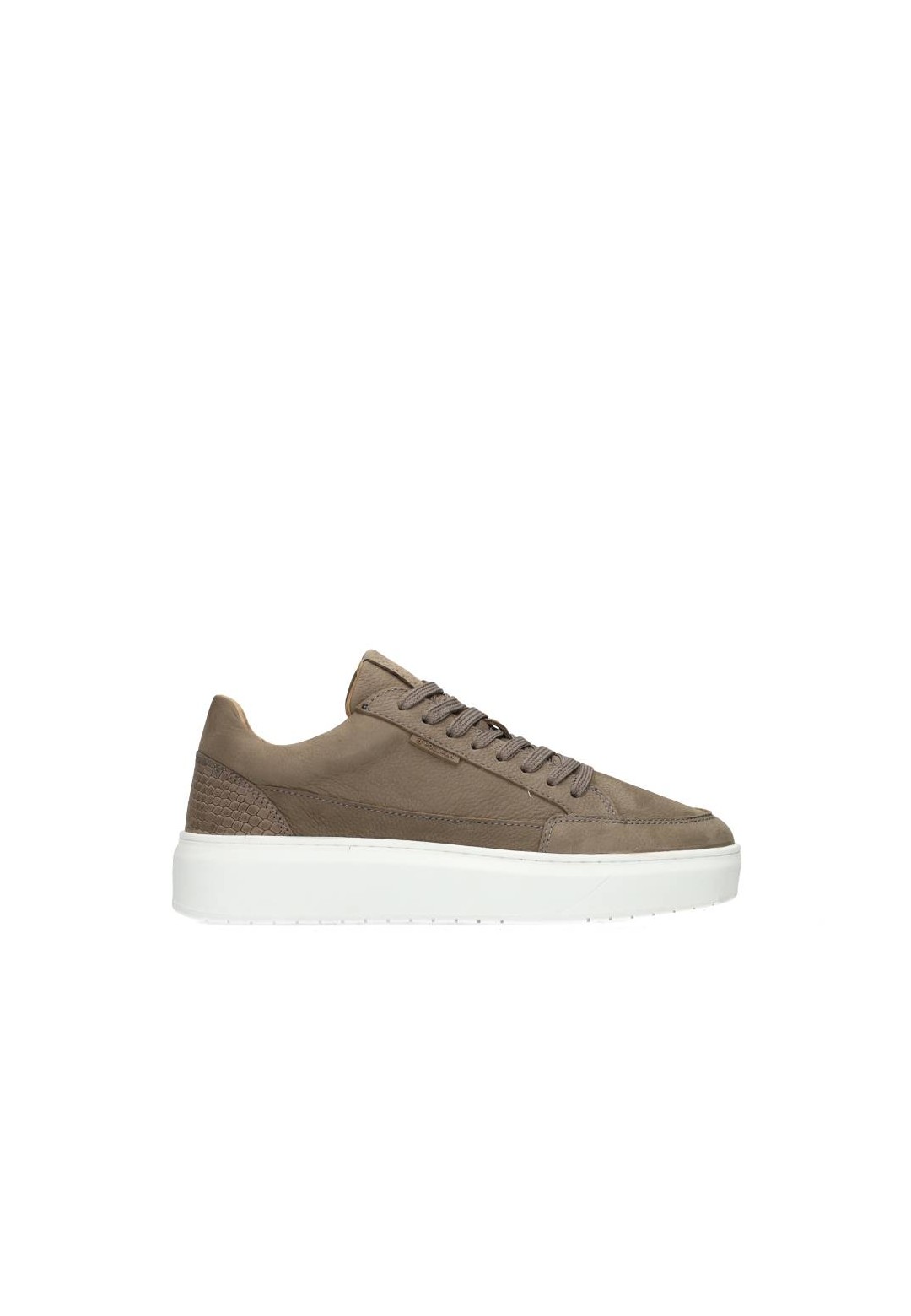 Taupe Suède Sneakers voor Heren