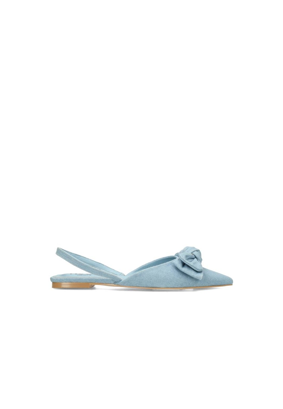 Loa Damen Slingback-Schuhe aus Denim