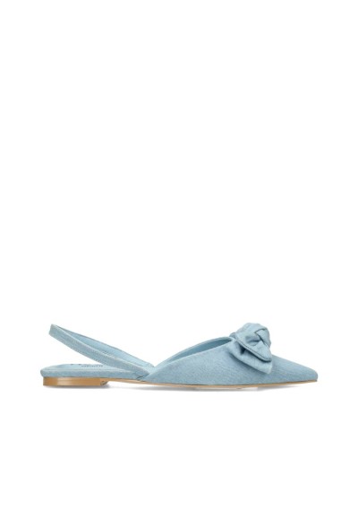 Loa Damen Slingback-Schuhe aus Denim