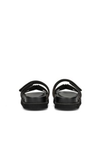 Back view of the Scottie sandals with smooth heel strap.