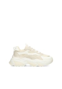 Witte Sneakers voor Dames met Chunky Zool