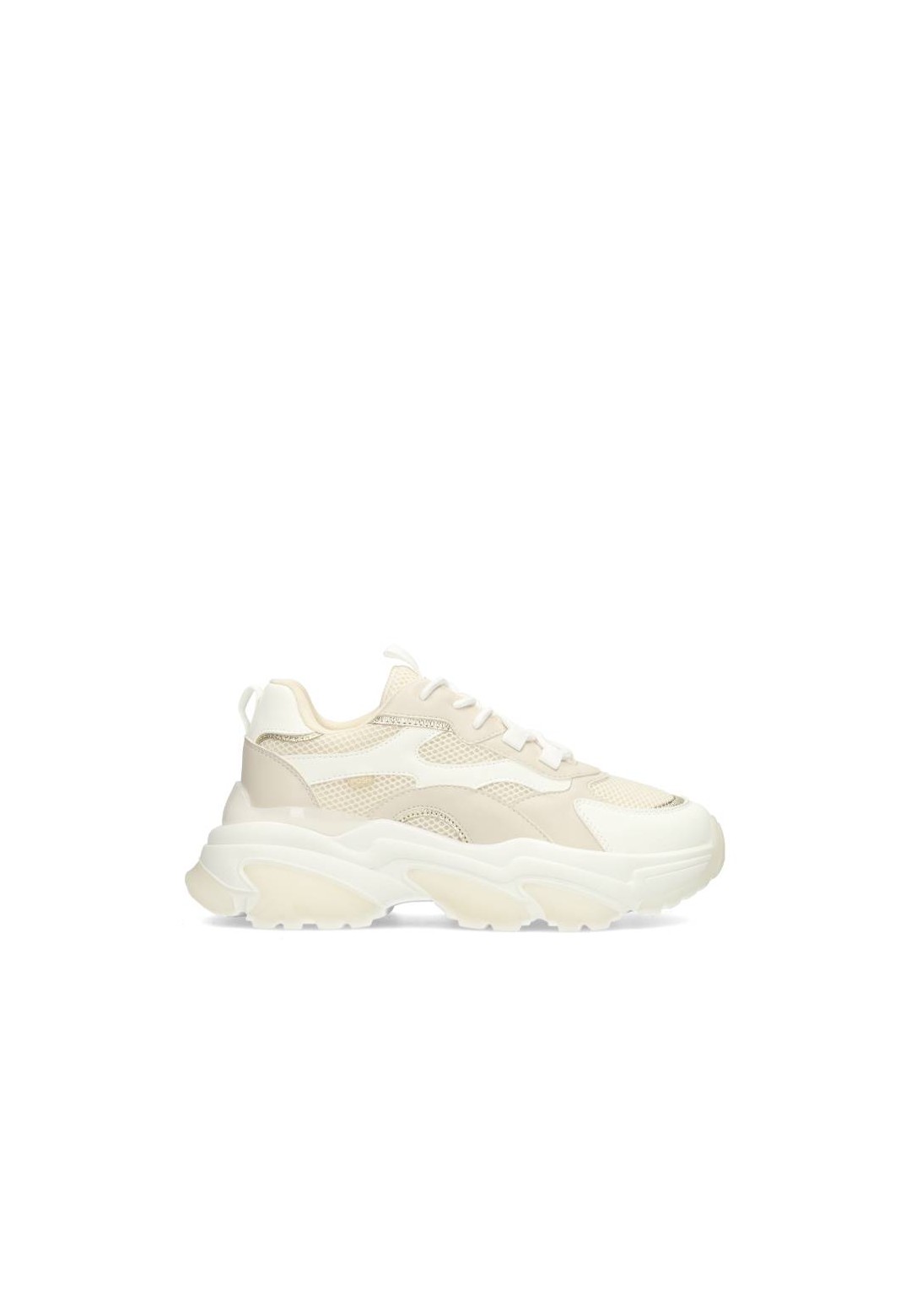 Witte Sneakers voor Dames met Chunky Zool