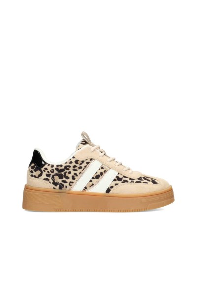 Trendy Women's Sneakers with Panther Print