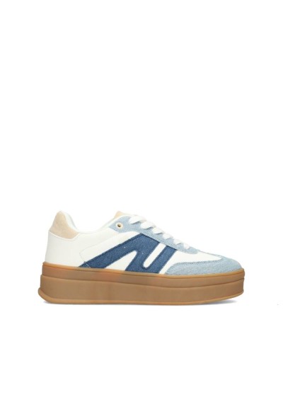 Spijkerstof NOË Dames Sneakers met Gum Zool