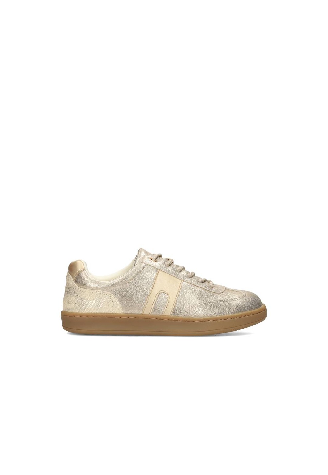 Gold Women’s Sneakers in Imitation Leather – Sandy