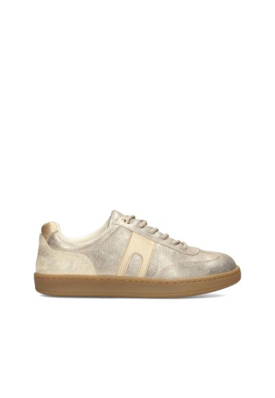 Gold Women’s Sneakers in Imitation Leather – Sandy