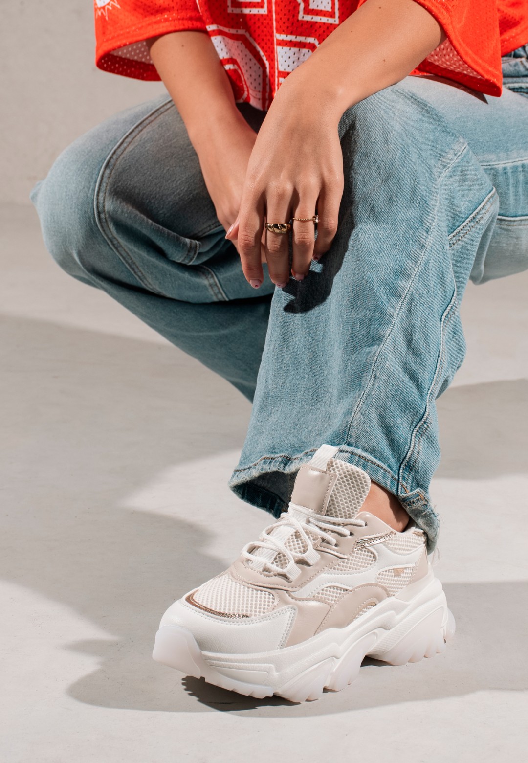 POSH by Poelman Dames Polly Sneakers| De Officiële POELMAN Webshop