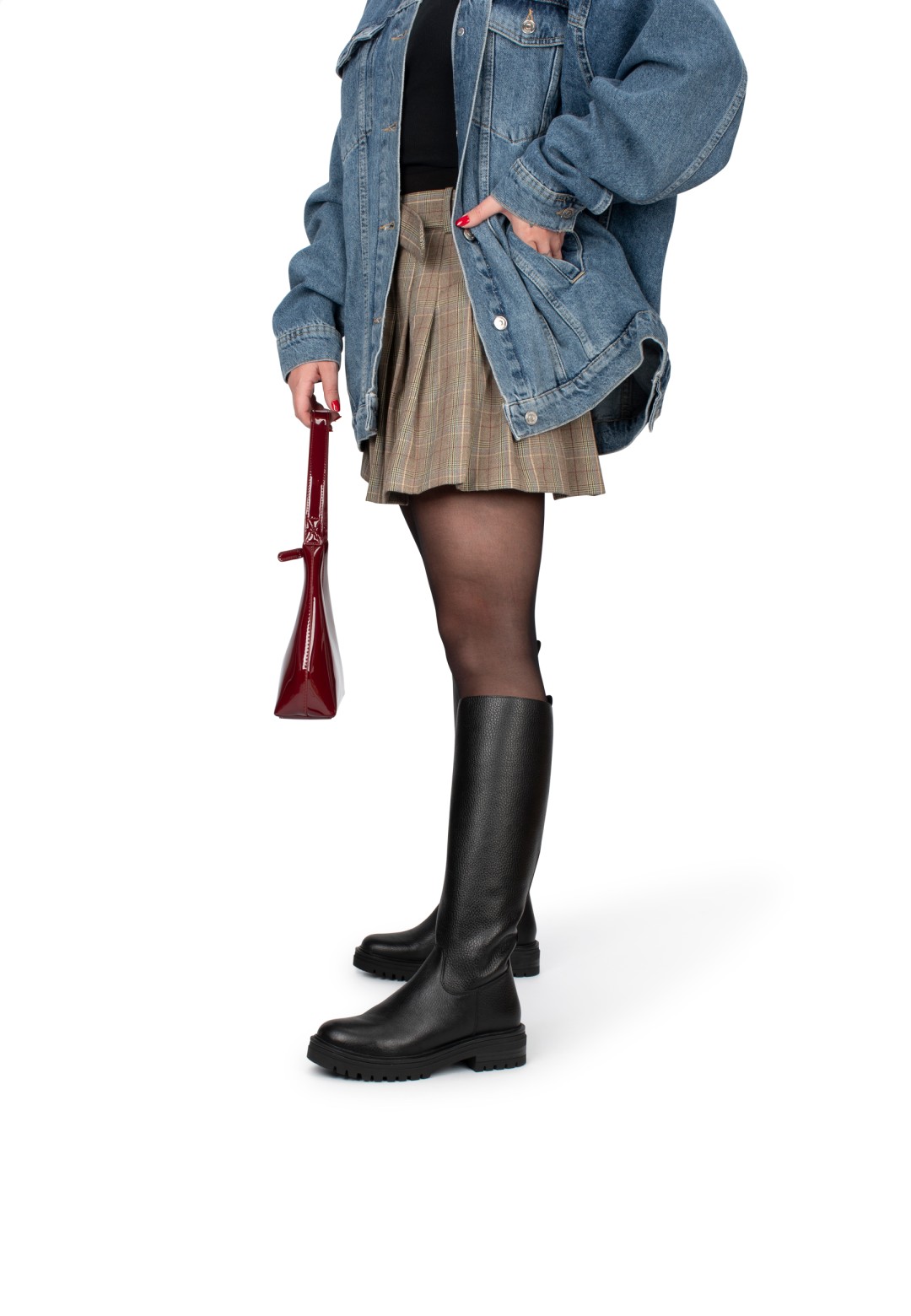 PS Poelman Damen MONK Hohe Stiefel | Der offizielle POELMAN Webshop
