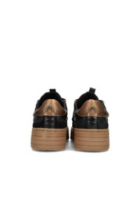 Sneaker met bronze metallic hiel – achterzijde PS Poelman ANEMONE