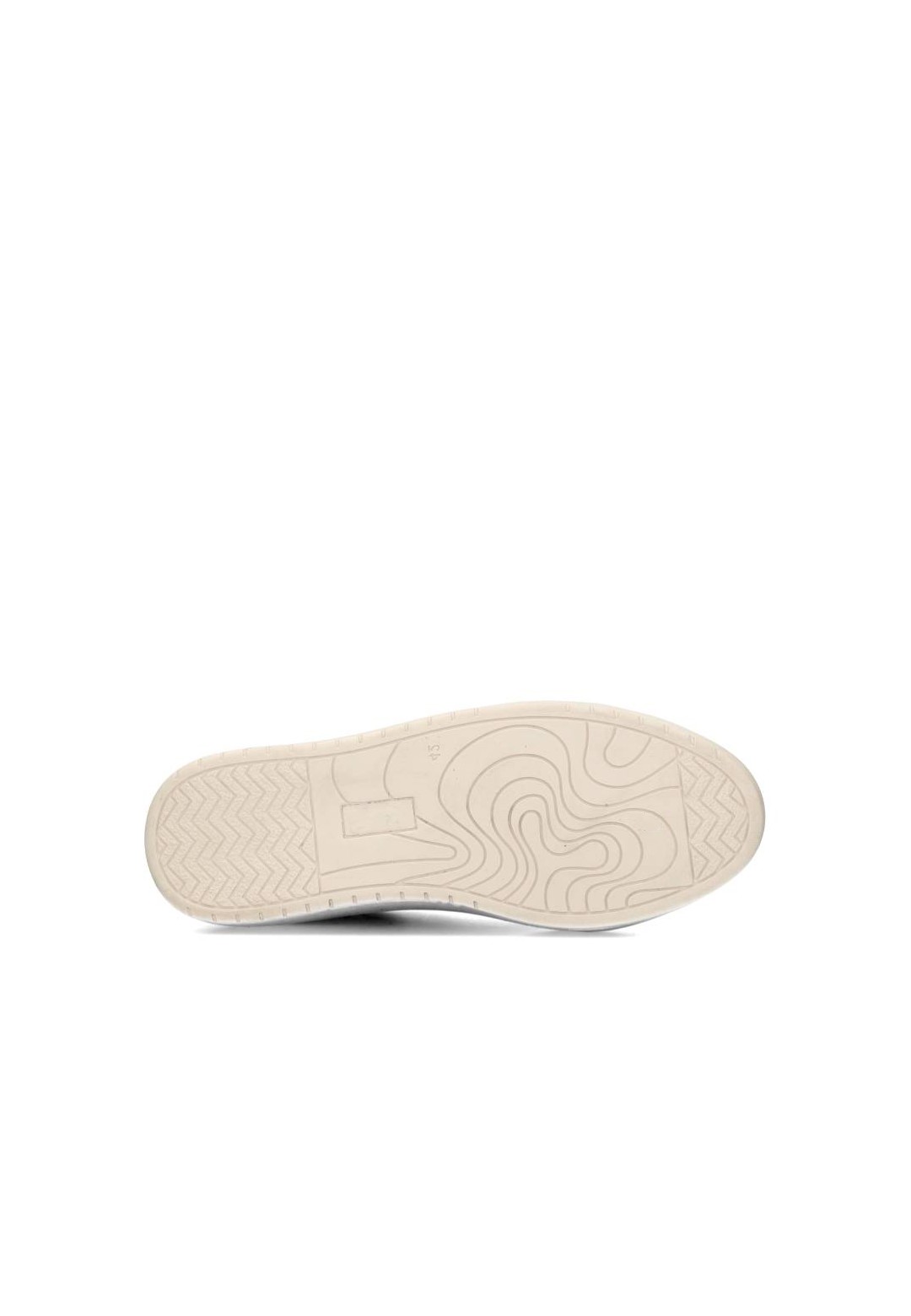 Poelman Brands Enzo heren sneaker zwart suède – detail van zool
