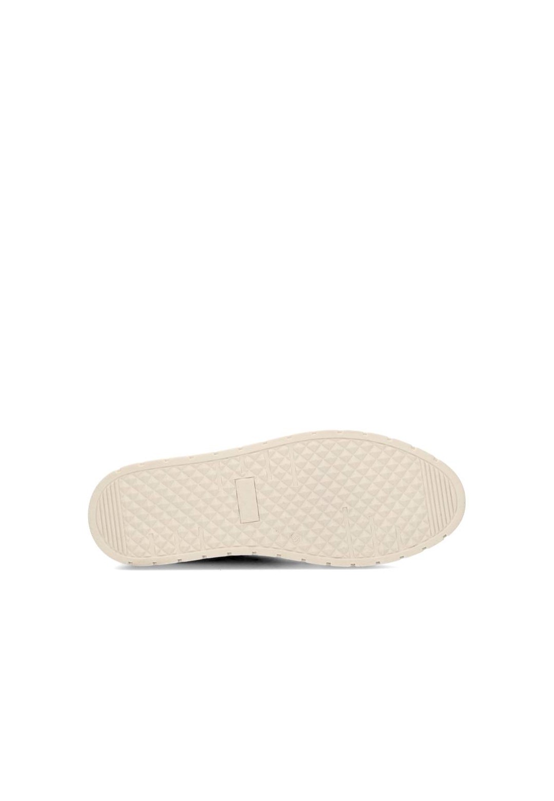 Ivar heren sneaker zwart suède – detail van stevige zool met grip