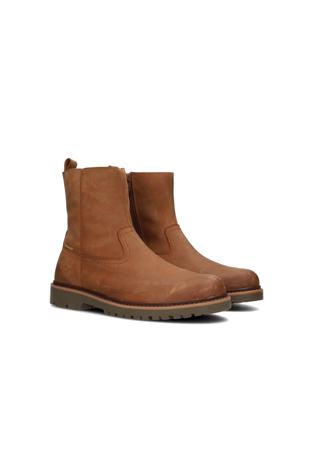 Toni Herren Stiefeletten braun Wildleder – schräge Seitenansicht stilvoller Stiefel