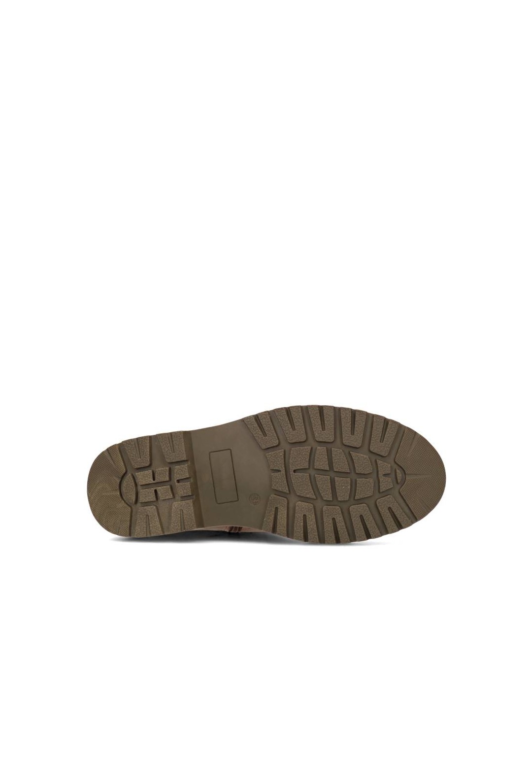 Braune Wildleder Toni Herren Stiefeletten – Detail der robusten Sohle mit Grip