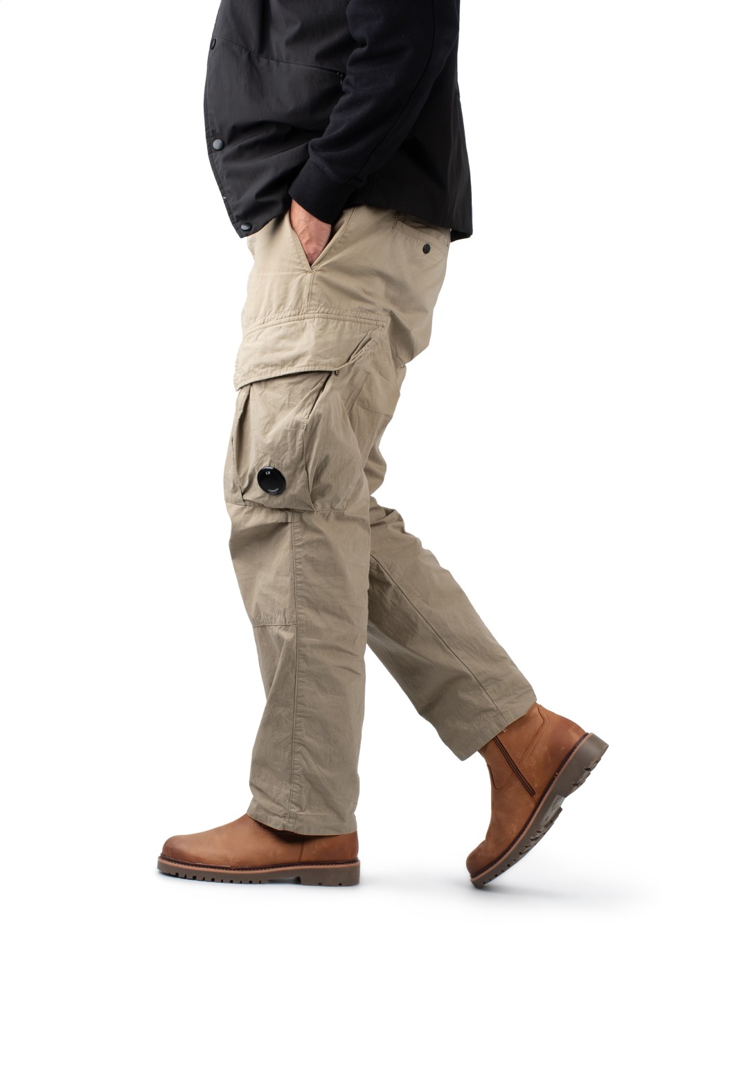 Brown Toni men’s ankle boots – comfortable suede boots paired with light trousers