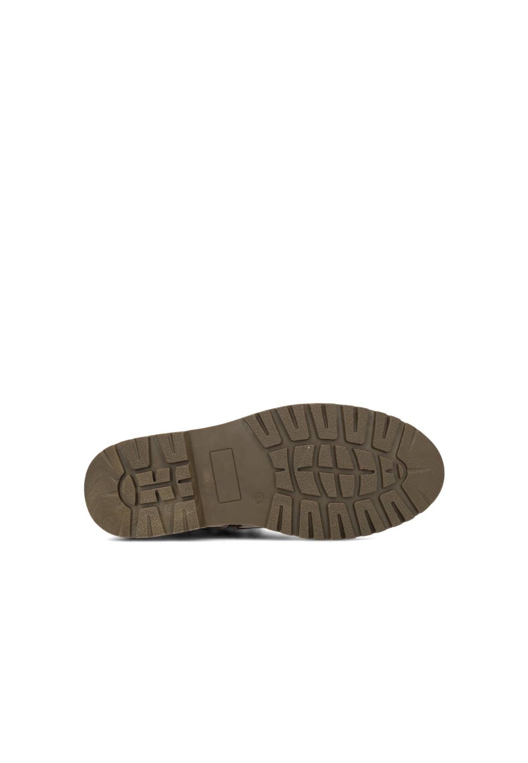 Bruine Toni heren veterschoenen – detail van duurzame zool met grip