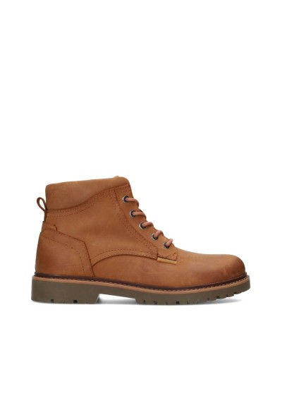 Light brown Toni men’s lace-up shoe – stylish leather shoe for everyday wear