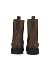 Achteraanzicht van de SOPHIE boots met zicht op hiel en schacht