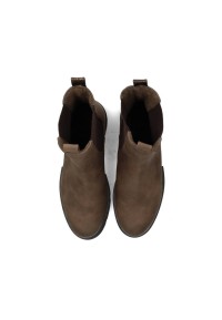 Top view of the SOPHIE boots with visible fleece lining