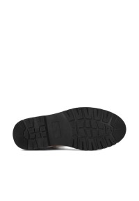Toni heren veterschoenen cognac bruin – detail van duurzame zool met grip