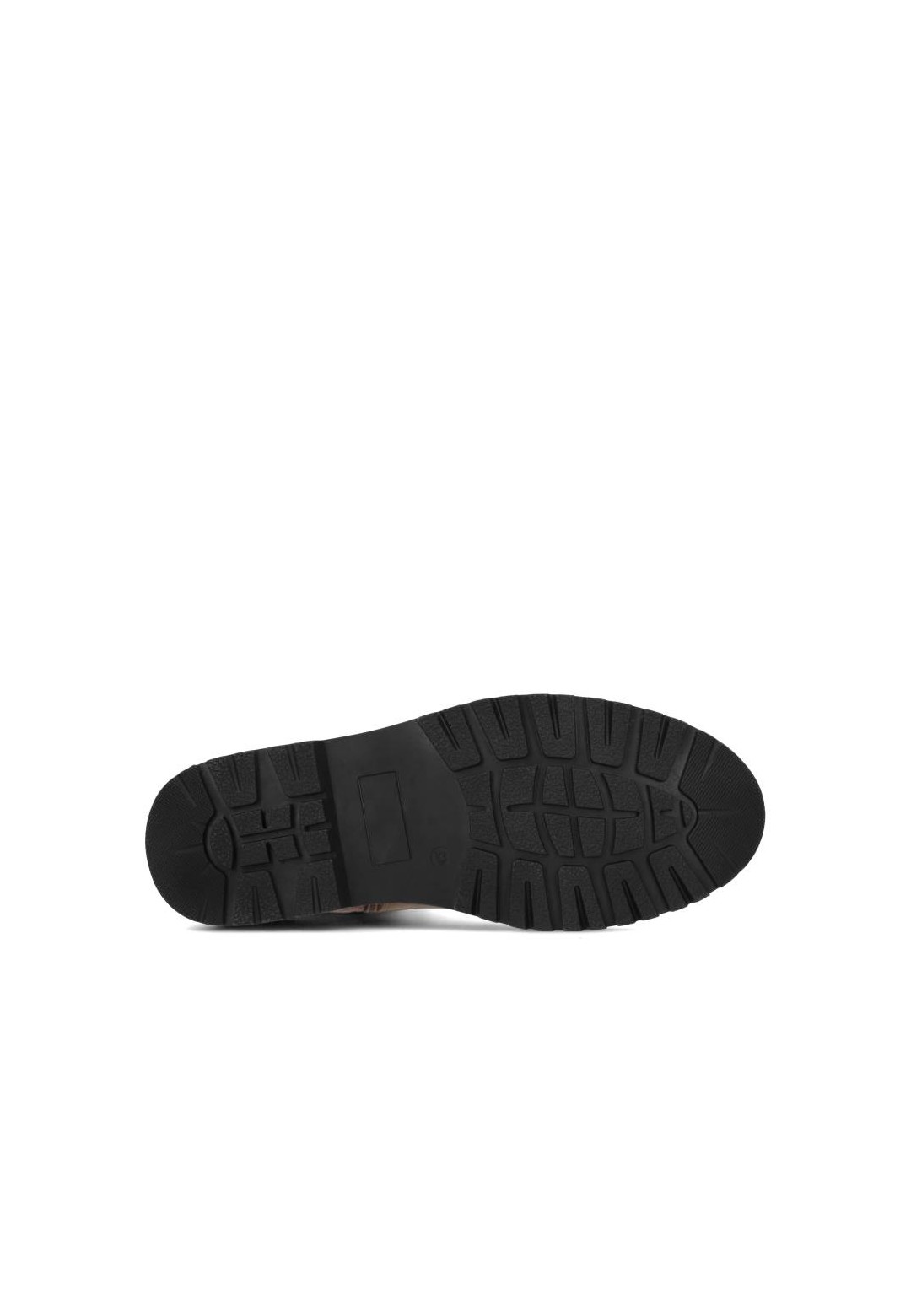 Toni heren veterschoenen cognac bruin – detail van duurzame zool met grip