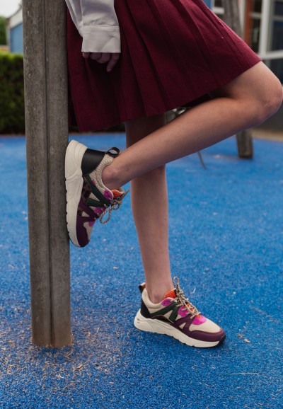 POSH by Poelman Meisjes Carocel Sneakers | De officiële POELMAN Webshop