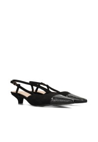 CHLOE heels – angled side view of both shoes
