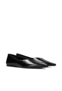 POSH by Poelman FELINE ballerinas – black flats with pointed toe and sleek design