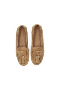 TAYA loafers met suède sierdetail – bovenaanzicht