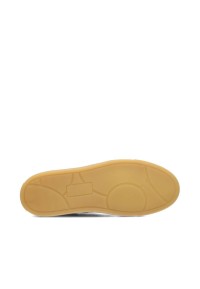 Bruine suède sneakers – onderzijde zool