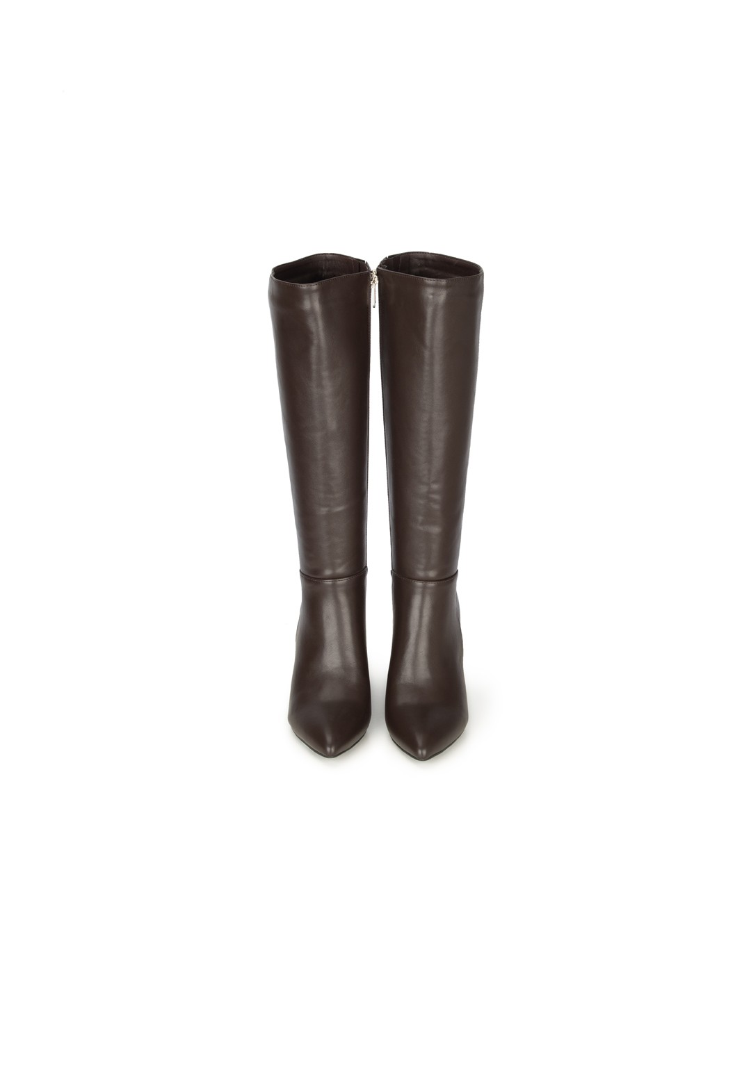 Vorderansicht LAUREN Stiefel POSH by Poelman in Braun