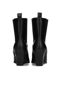 Black MARIE ankle boot – back view of the pair