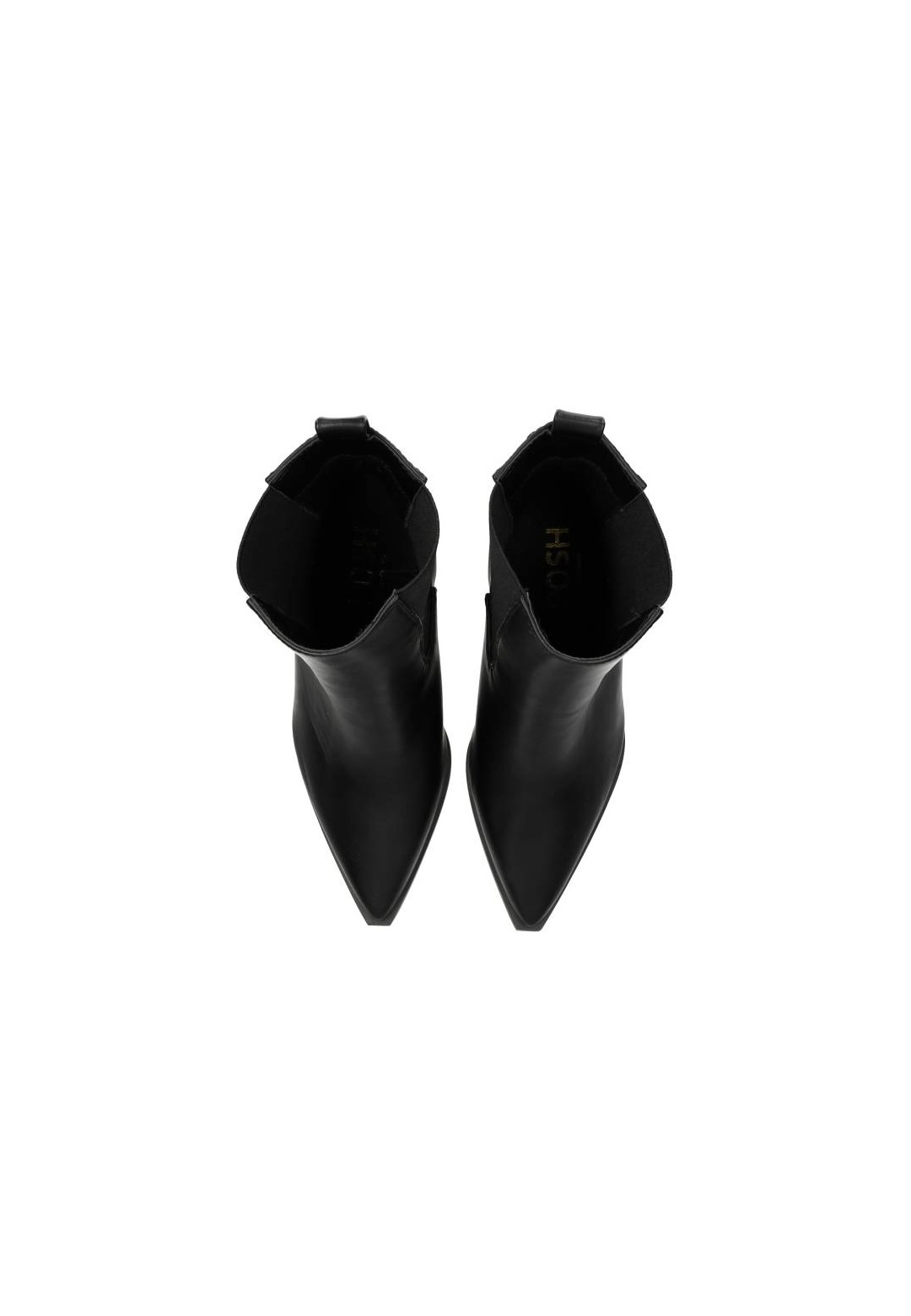 Draufsicht MARIE Stiefelette – spitze Zehenform sichtbar
