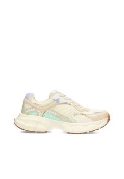 POSH by Poelman LISE sneaker in pastel met chunky zool – zijaanzicht