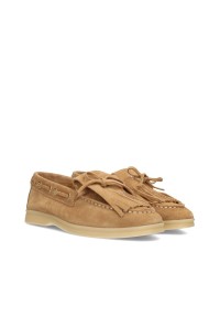POSH by Poelman ZALAMA loafers – camel, bovenaanzicht